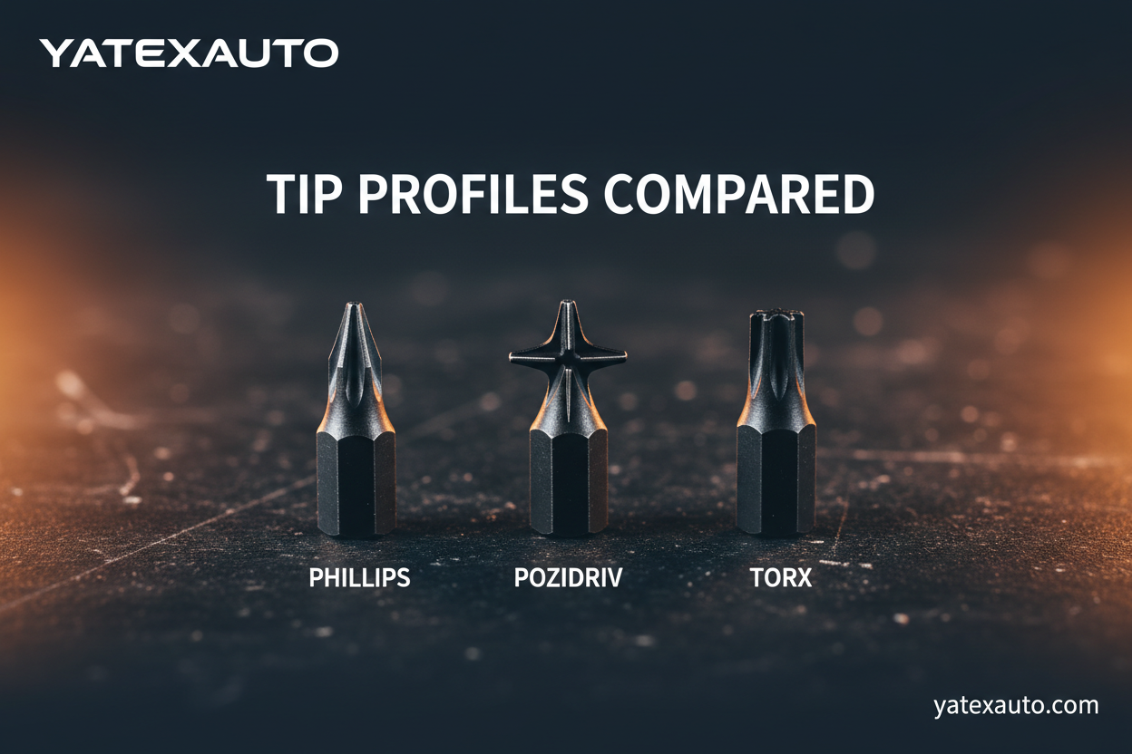 Phillips vs Pozidriv vs Torx: Understanding Screwdriver Bit Types