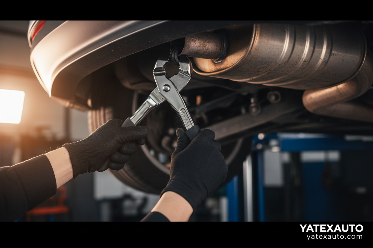 How to Remove Exhaust Hangers Without Tearing the Rubber (The Right Way)