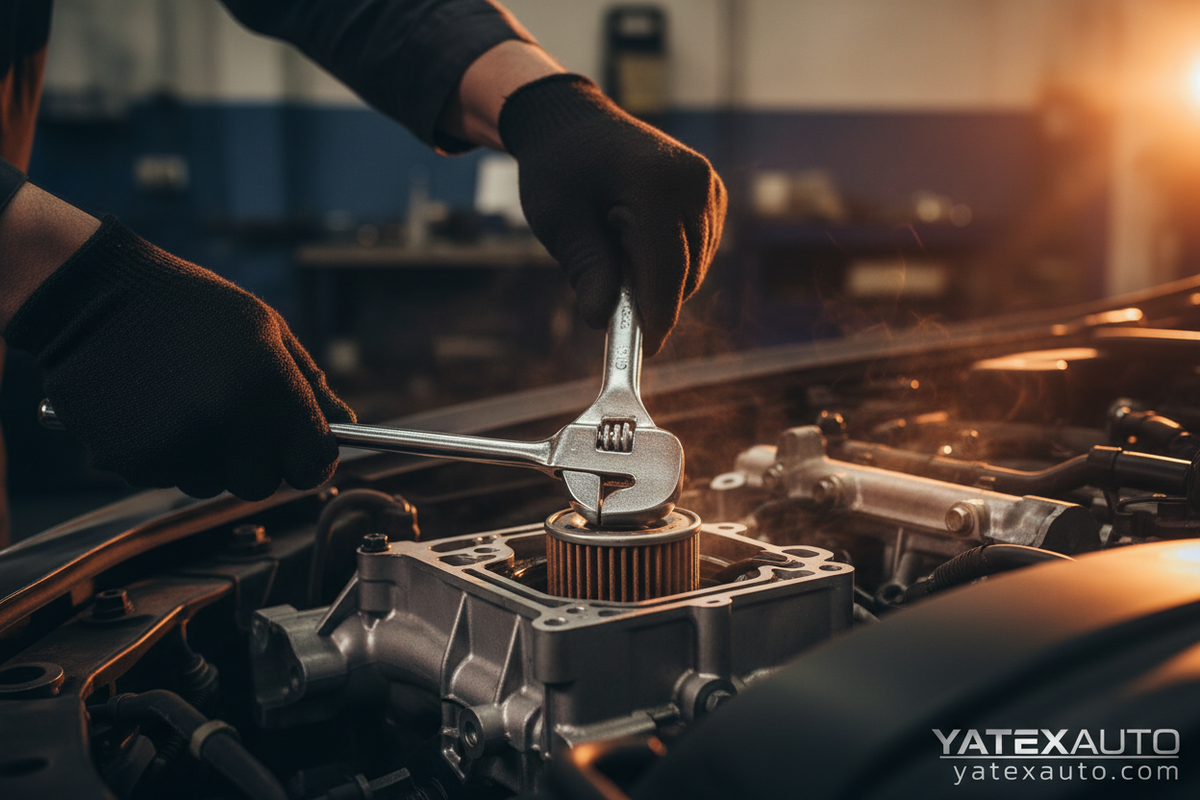 How to Change Your Engine Oil Filter Without Making a Mess