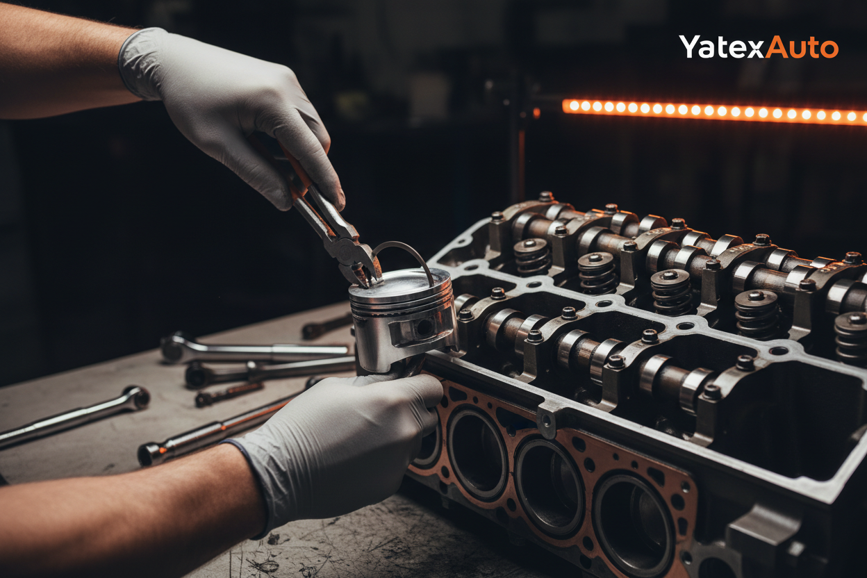 How to Remove and Install Piston Rings Without Damaging Your Engine