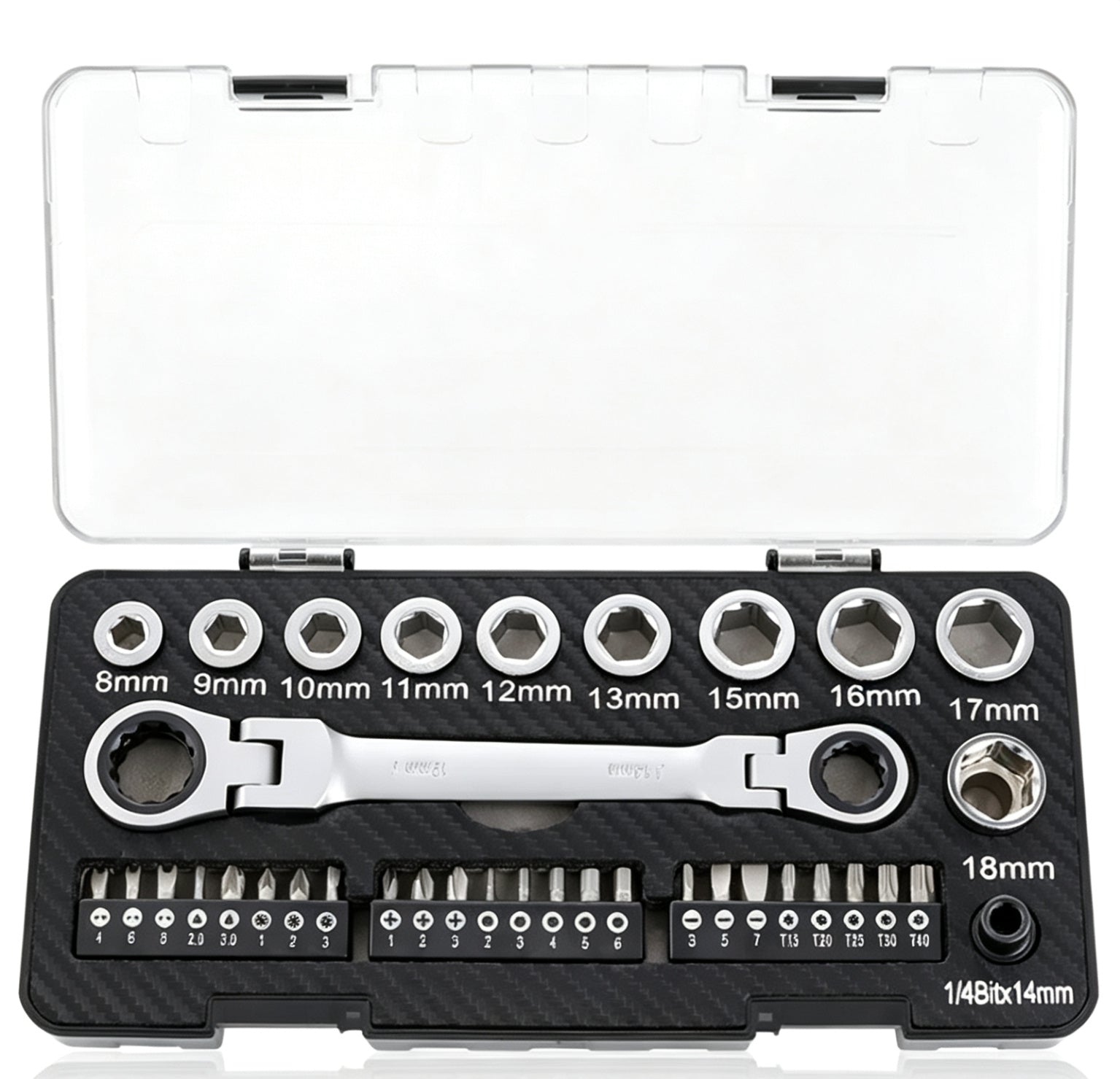 36-Piece Ratchet Wrench Set