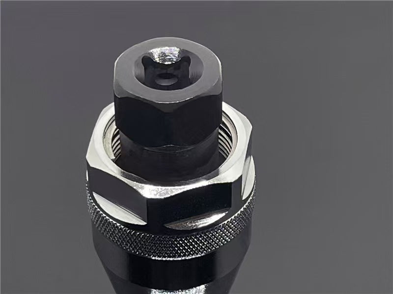 YATEXAUTO 3/8" Universal Bolt Extractor – Self-Tightening 3-Jaw Chuck | 6–13mm Stripped Bolt Remover | Zinc Alloy + 40CR Steel