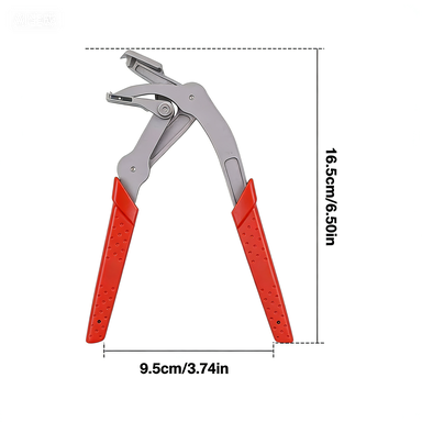 YatexAuto 2nd Gen Patent Trim Clip Removal Pliers – 17-4 Stainless Steel, 4-Point Support, Damage-Free | 16.5cm