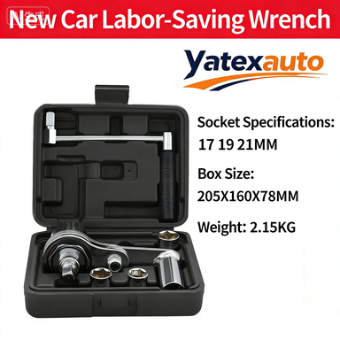 Torque Multiplier Lug Wrench 4:1 - Heavy Duty Wheel Nut Remover for Cars, Trucks & SUVs
