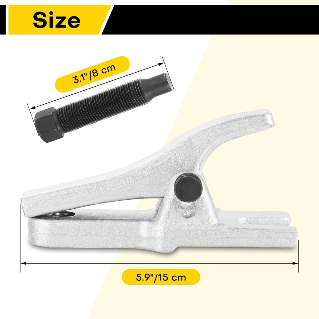 Ball Joint Separator | Adjustable 1-1/8" to 2-1/8" Tie Rod & Swing Arm Removal Tool | Cars, Trucks, ATVs | YATEXAUTO