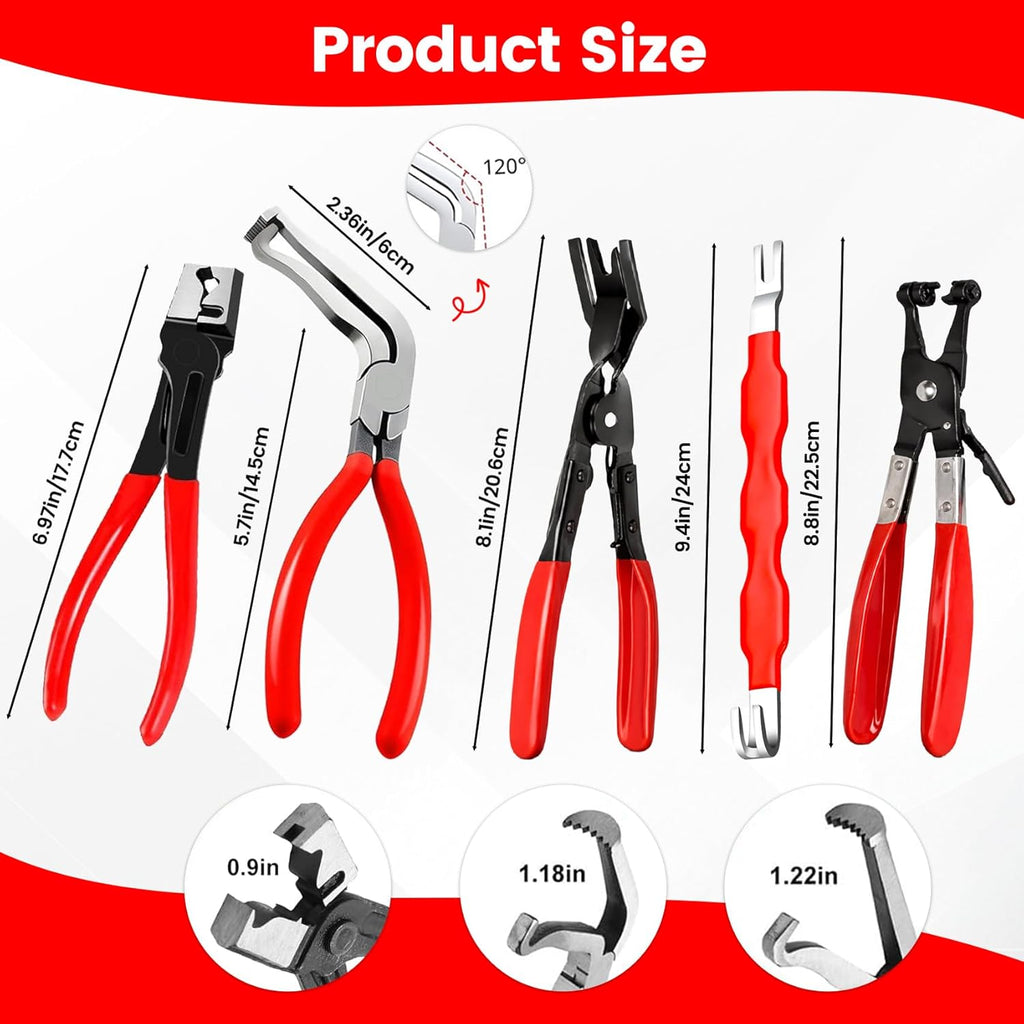 Automotive Wire Harness Connector Removal Pliers Set | Package 1 / 2 / 3 or Individual Tools | Damage-Free Terminal Release Kit