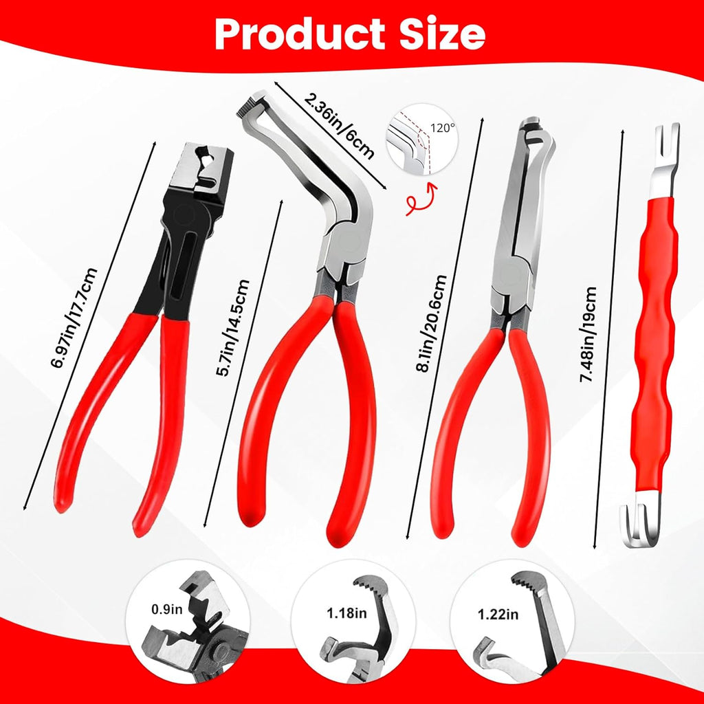 Automotive Wire Harness Connector Removal Pliers Set | Package 1 / 2 / 3 or Individual Tools | Damage-Free Terminal Release Kit