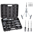 7PCS Engine Cylinder Hone Tool Set with Box, Adjustable Engine Cylinder Hone Tool Kit from Sizes 3/4" to 7" Cylinders, Engine Cylinder Grinding and Polishing Tools with 1-⅛", 3" and 4" Honing Stones