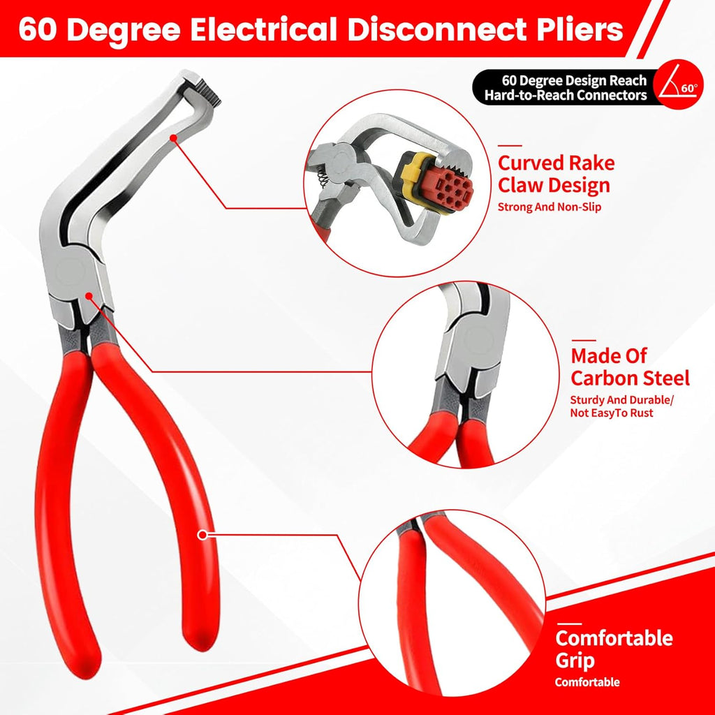 Automotive Wire Harness Connector Removal Pliers Set | Package 1 / 2 / 3 or Individual Tools | Damage-Free Terminal Release Kit