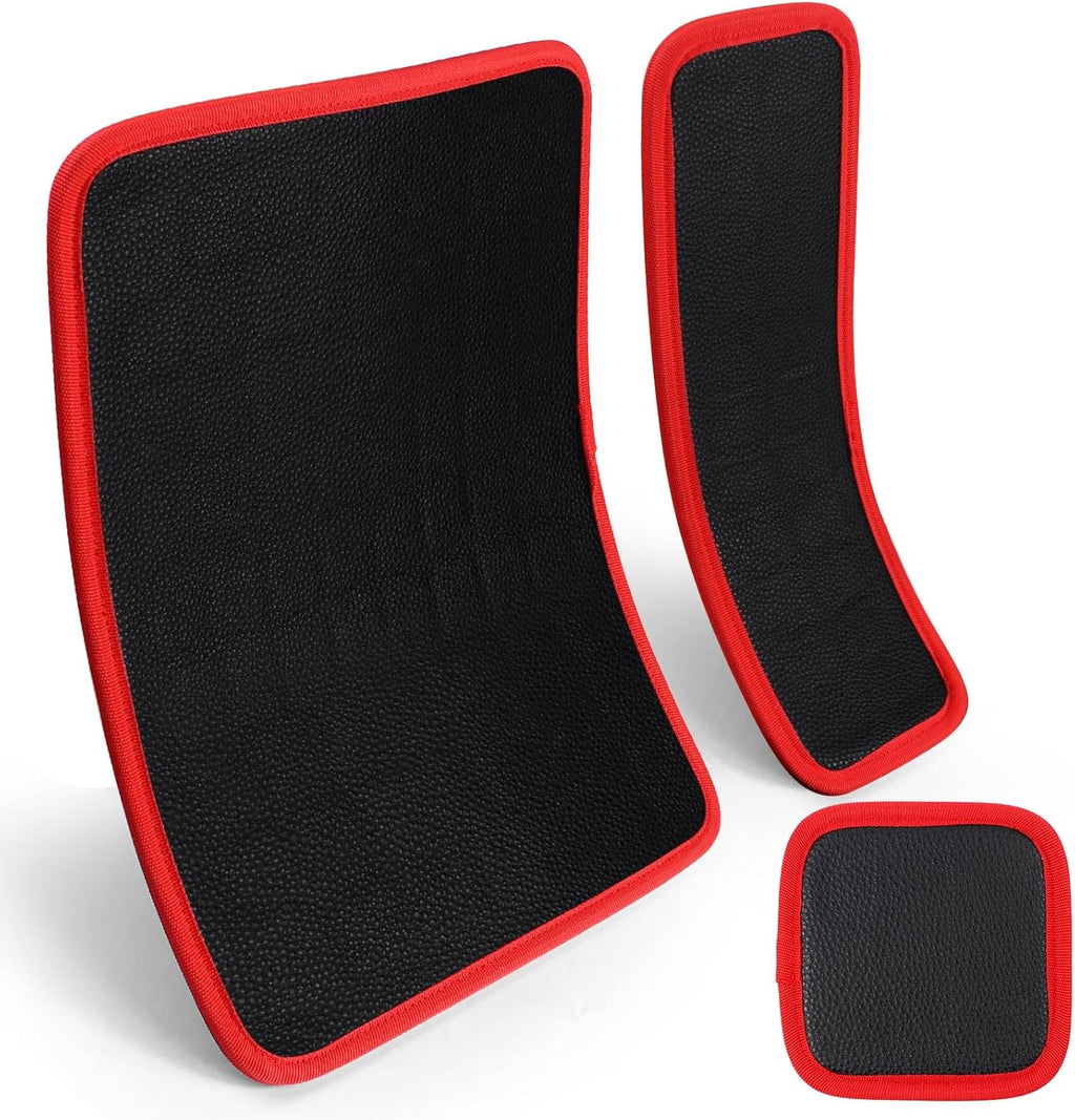 3-Piece Magnetic Tool Pad Set | PVC Magnetic Parts Organizer Tray | 3 Sizes Included