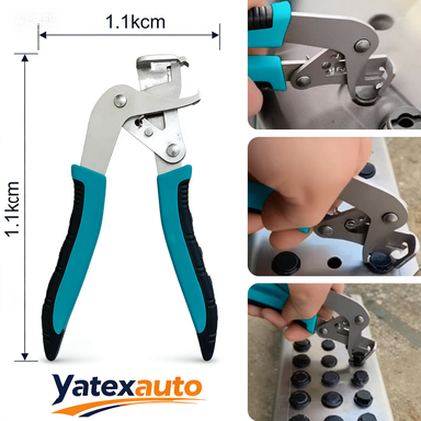 Car Clip Pliers, Panel Clip Removal Pliers, Professional Plastic Fastener Removal Tool for Removing Automotive Fasteners Clips Without Damage