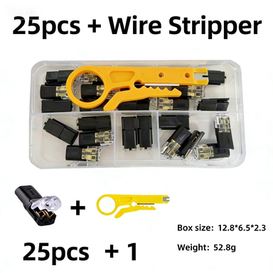 YatexAuto D2 Quick Wire Connector – CE Certified Electric Knife Switch Terminal | Tool-Free, Anti-Oxidation, High-Pure Copper