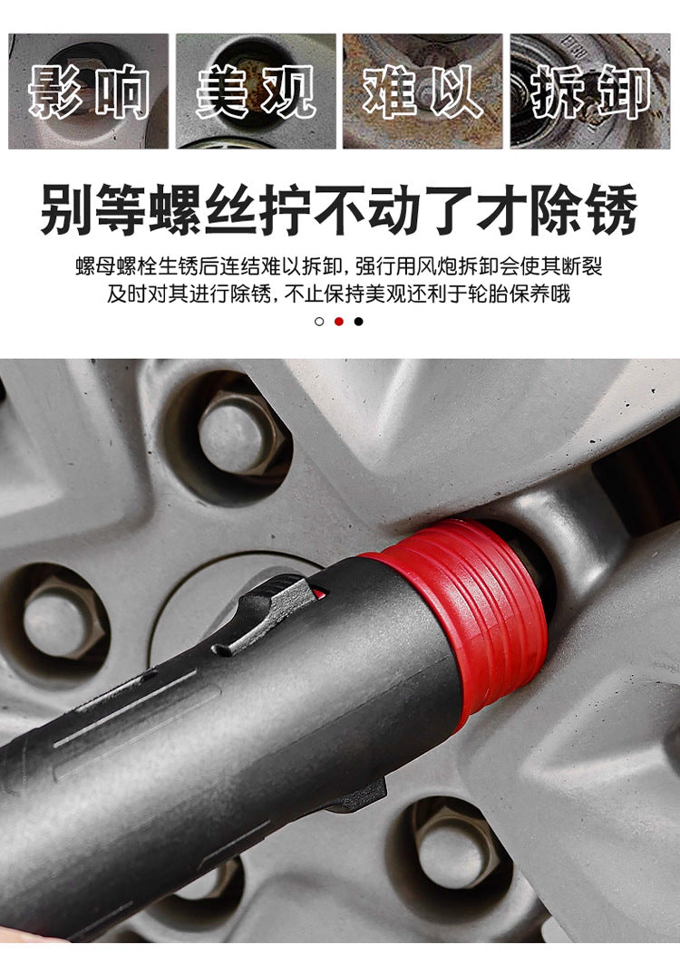 15-Piece Wheel Stud Cleaner & Rust Removal Drill Attachment Brush Set | Multi-Size Wire Brushes | Electric & Air Drill Compatible | YATEXAUTO