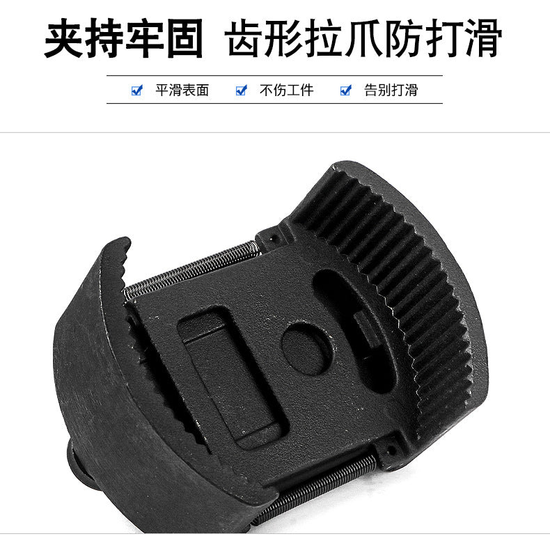 Yatexauto Adjustable Oil Filter Wrench 2-3/8 to 3-1/8 inch 60-80mm Universal Oil Filter Removal Tool 1/2'' Drive Cap Style Oil Filter Tool Fits Small Medium-sized Spin-on Oil Filters UTV JetSkis