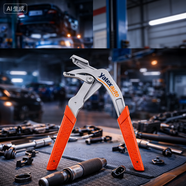 YatexAuto 2nd Gen Patent Trim Clip Removal Pliers – 17-4 Stainless Steel, 4-Point Support, Damage-Free | 16.5cm