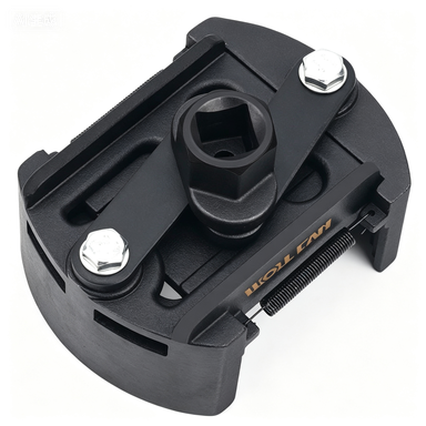 Yatexauto Adjustable Oil Filter Wrench 2-3/8 to 3-1/8 inch 60-80mm Universal Oil Filter Removal Tool 1/2'' Drive Cap Style Oil Filter Tool Fits Small Medium-sized Spin-on Oil Filters UTV JetSkis