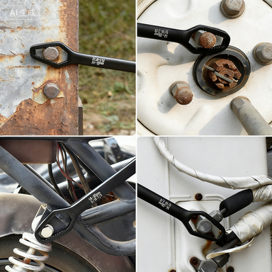 Multifunctional Self-Adjustable Wrench Set | Double-Head Self-Tightening | 3-17mm / 8-24mm | Home & Car Maintenance | YATEXAUTO