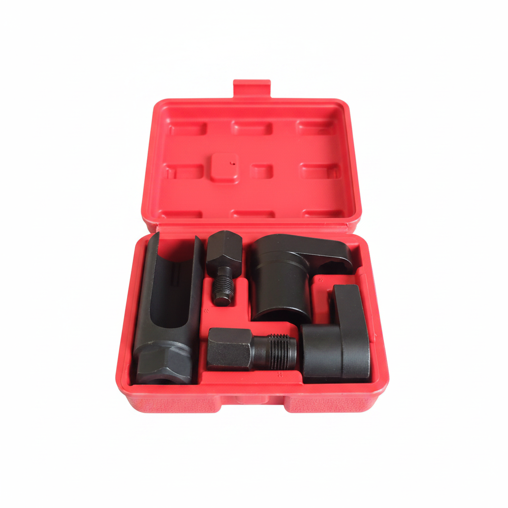 Socket Set in Red Case - White Background