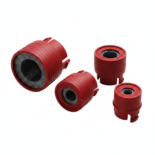 Wire Brush Heads - White Background